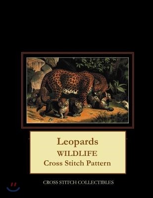 Leopards: Wildlife Cross Stitch Pattern