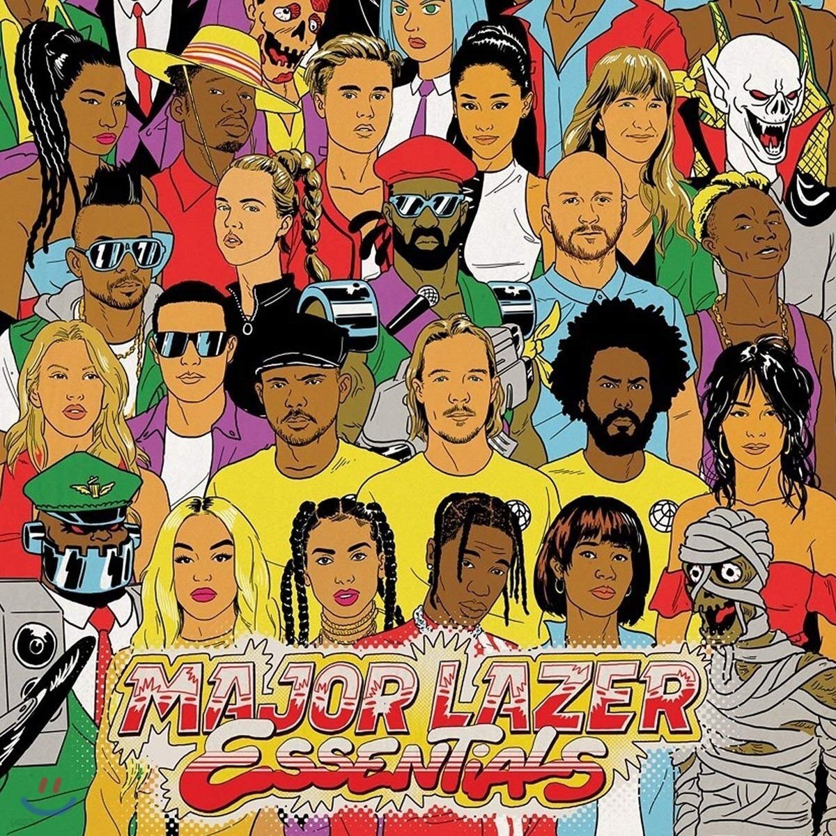 Major Lazer - Essentials 메이저 레이저 데뷔 10주년 기념 베스트 앨범