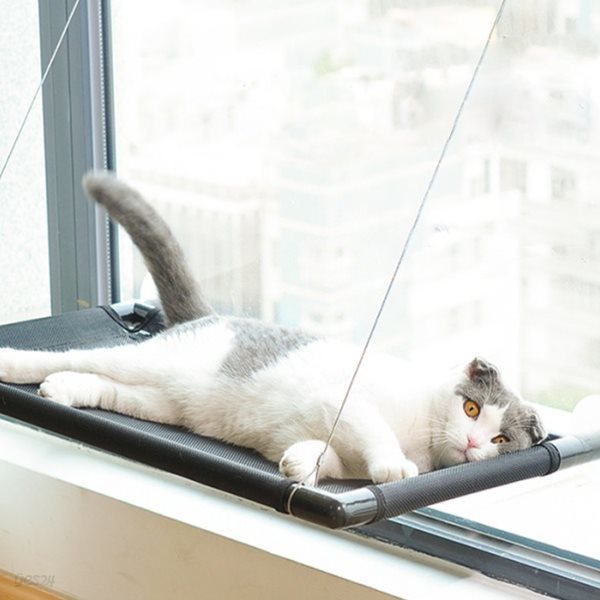 [갓샵 꿀잠 고양이창문해먹] 최대 20kg 윈도우 냥이침대