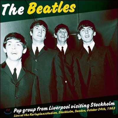 Beatles — Pop Group From Liverpool Visiting Stockholm 앨범 커버