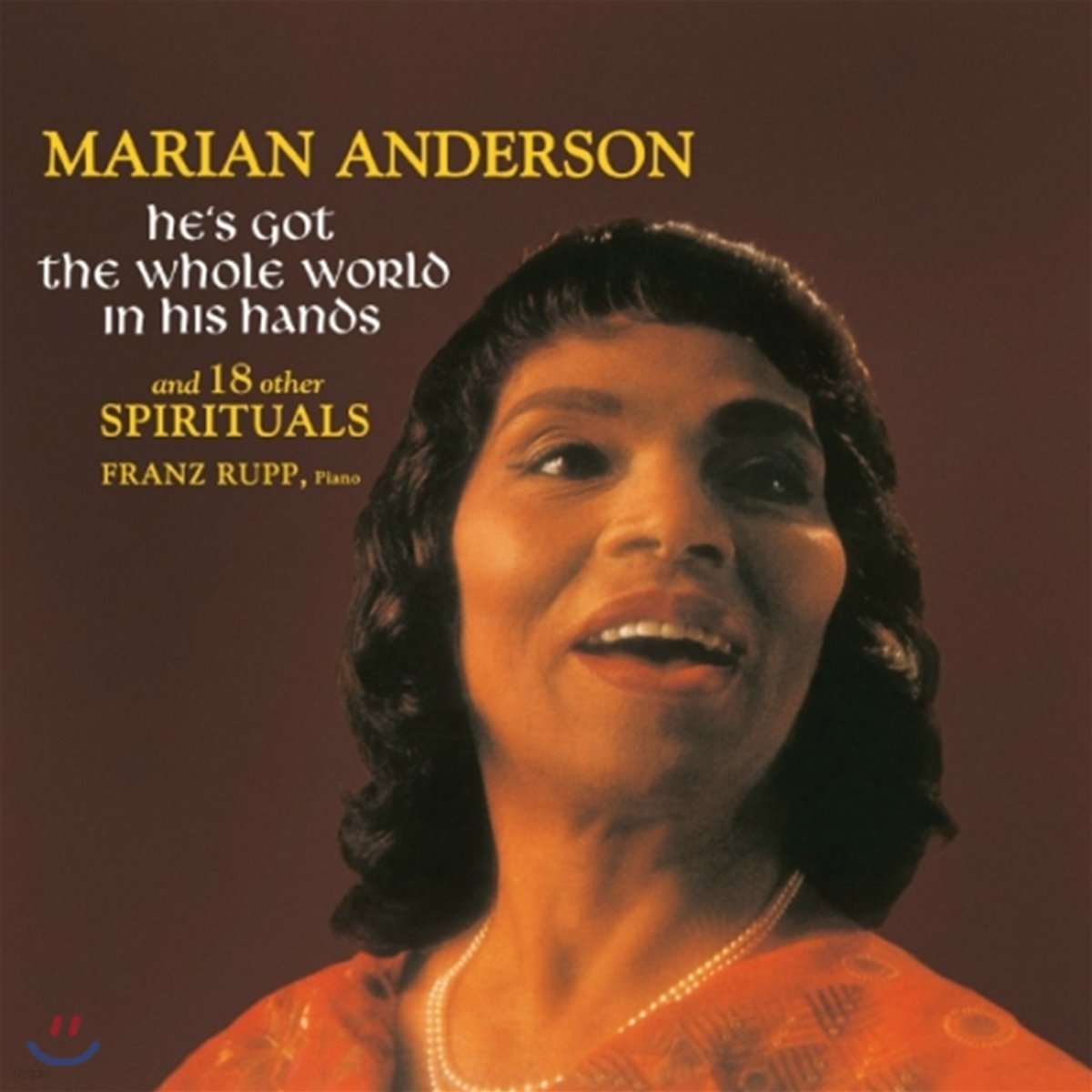 Marian Anderson (마리안 앤더슨) - He's Got The Whole World In His Hands And 18 Other Spirituals [LP]