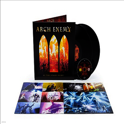 Arch Enemy — As The Stages Burn! 앨범 커버