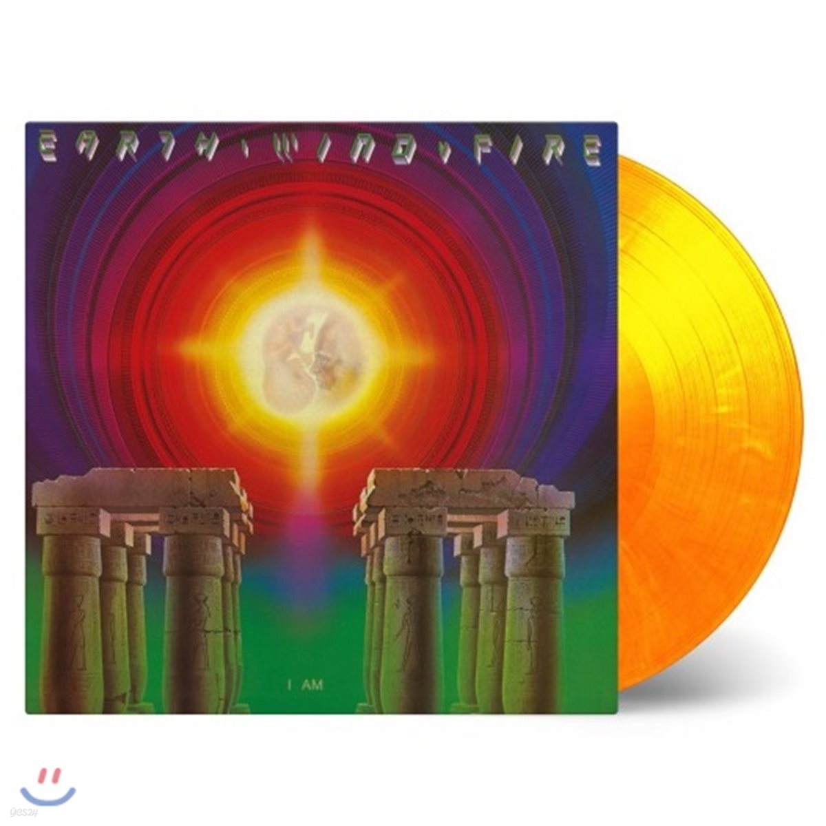 Earth, Wind & Fire - I Am 어스 윈드 앤 파이어 9집 [옐로우 & 오렌지 컬러 LP]
