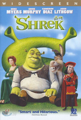 [DVD중고품] 만화영화 슈렉 - Shrek  (1Disc/dts)