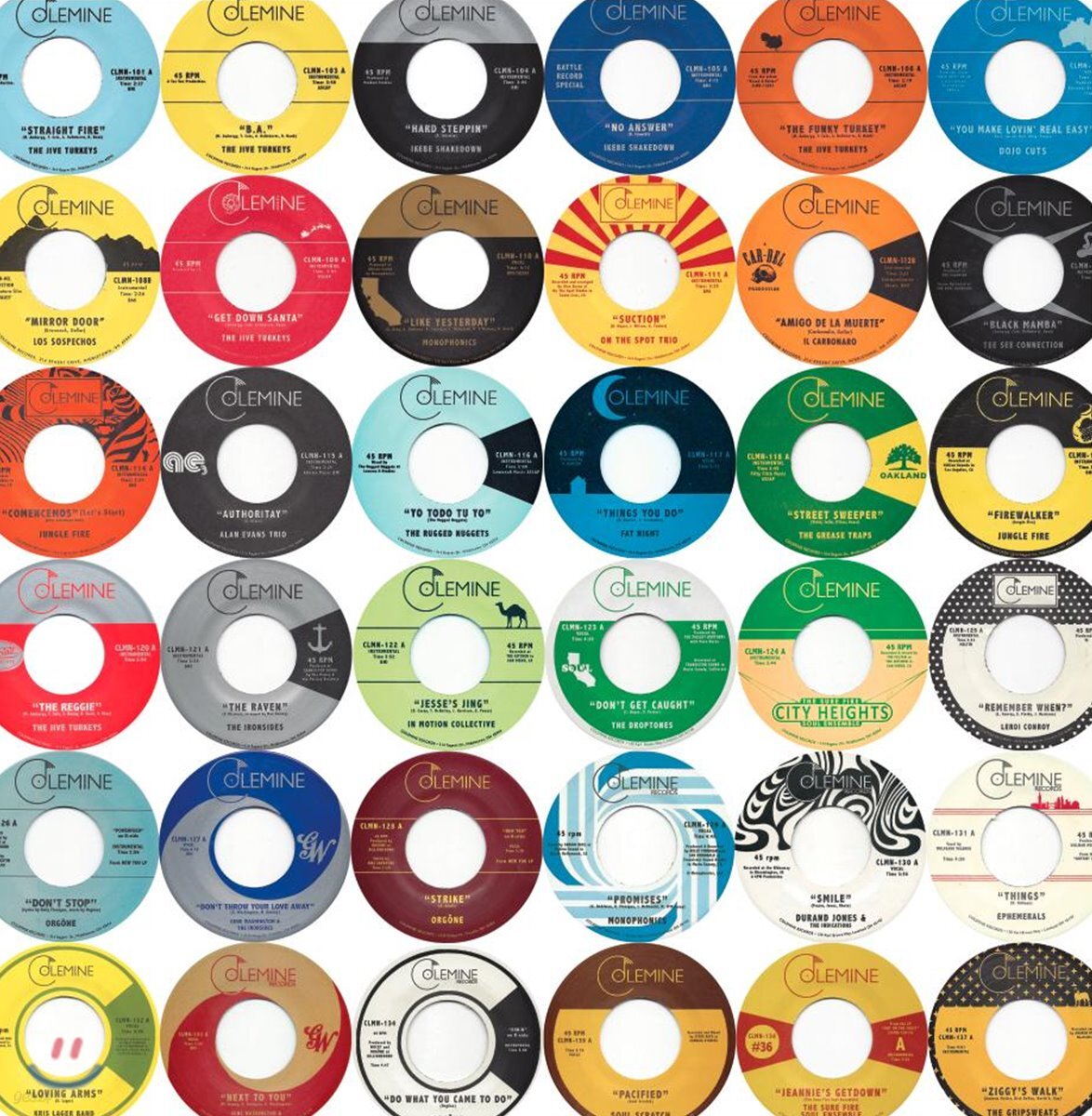 Colemine Records 훵크 &amp; 소울 음악 모음집 1집 (Soul Slabs Volume 1) [2LP]