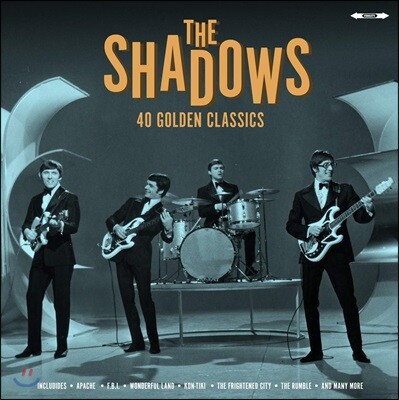 The Shadows — 40 Golden Classics 앨범 커버
