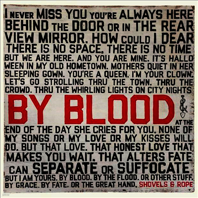 Shovels & Rope — By Blood 앨범 커버