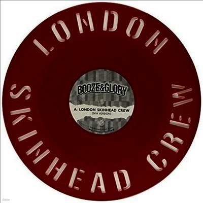 Booze & Glory — London Skinhead Crew Diecut 앨범 커버
