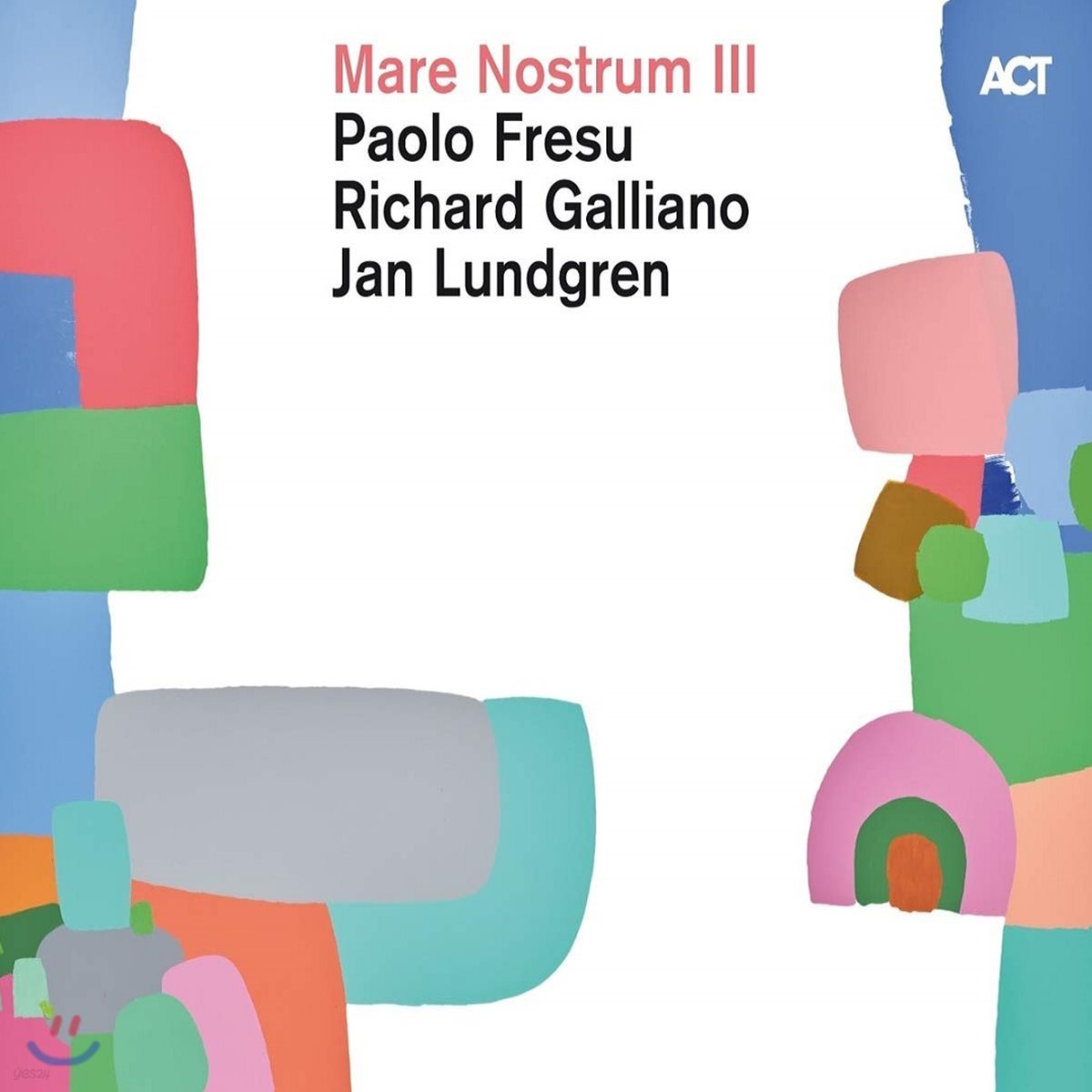 Paolo Fresu / Richard Galliano / Jan Lundgren (파올로 프레수, 리샤르 갈리아노, 얀 룬드그렌) - Mare Nostrum III [2LP]