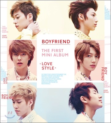  (Boyfriend) - 1st Mini Album : Love Style [Special Edition]
