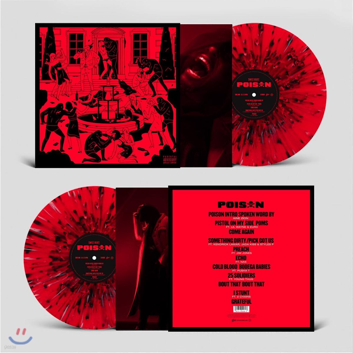 Swizz Beatz (스위즈 비츠) - Poison [레드 & 블랙 스플래터 컬러 LP]
