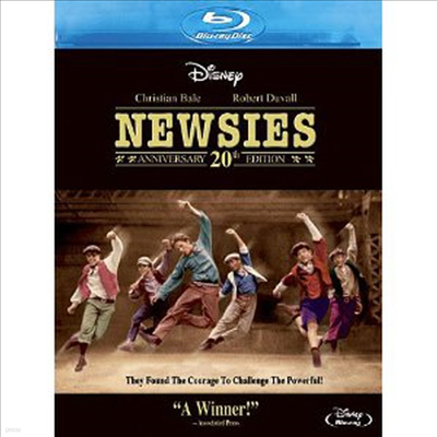 Luke Edwards/Christian Bale - Newsies (뉴시스) (20th Anniversary Edition)(한글무자막)(Blu-ray) (1992)(2012)