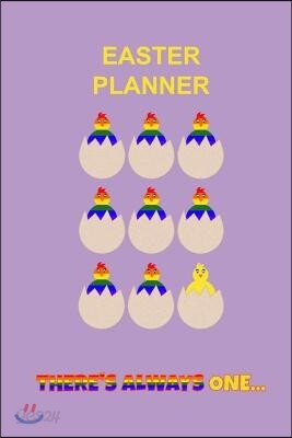 Gay Chicks Easter Planner: Relieve Stress with This Handy Lgbt Journal to Assist with Preparing for the Easter Weekend. Create Lists for Gifts Ca