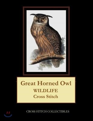 Great Horned Owl: Wildlife Cross Stitch Pattern