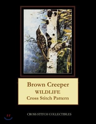 Brown Creeper: Wildlife Cross Stitch Pattern