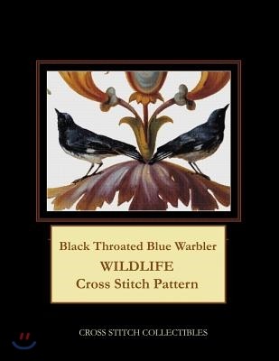 Black Throated Blue Warbler: Wildlife Cross Stitch Pattern