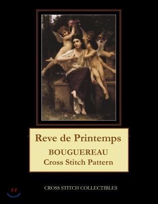 Reve de Printemps: Bouguereau Cross Stitch Pattern