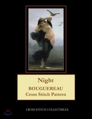 Night: Bouguereau Cross Stitch Pattern