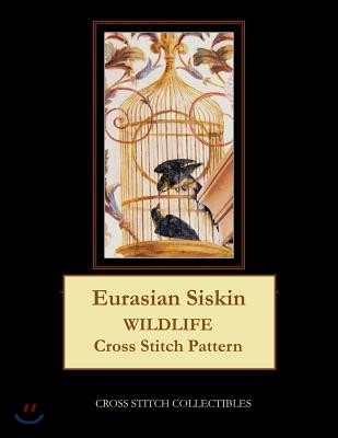 Eurasian Siskin: Wildlife Cross Stitch Pattern