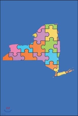 Independently Published New York Autism Awareness: 200 Blank Lined Pages for Note Taking and Journaling Specially Designed Cover for the Autism Community of New York
