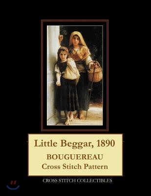 Little Beggar, 1890: Bouguereau Cross Stitch Pattern