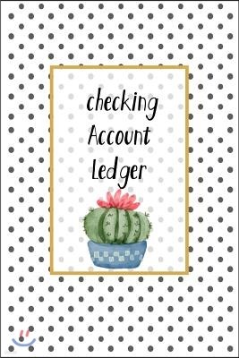 Checking Account Ledger: 6 Column Payment Record and Tracker Log Book Personal Checking Account Ledger / Management Finance Budget Expense