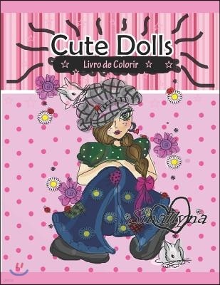 Cute Dolls - Livro de Colorir