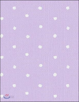 Lavender Dot Grid Journal: Lavender Purple Polka Dot Bullet Journal Notebook - Minimalist Bujo Journal - Dot Matrix Notebook - Dotted Journal for