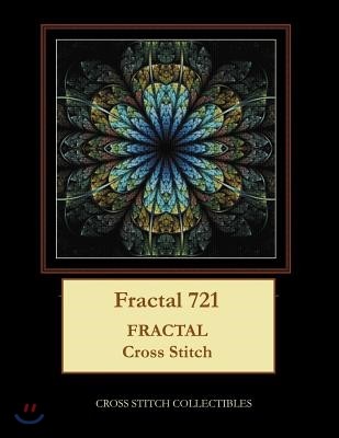 Fractal 721: Fractal Cross Stitch Pattern