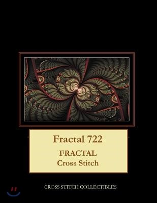 Fractal 722: Fractal Cross Stitch Pattern