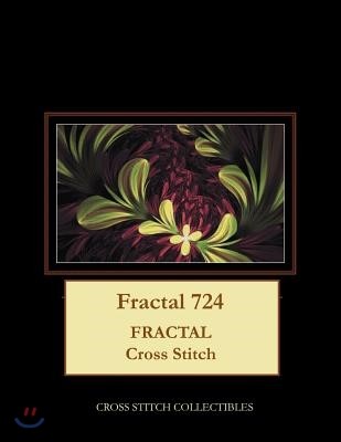 Fractal 724: Fractal Cross Stitch Pattern