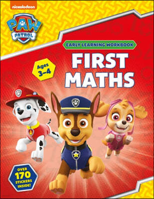 First Maths (Ages 3 to 4; PAW Patrol Early Learning Sticker