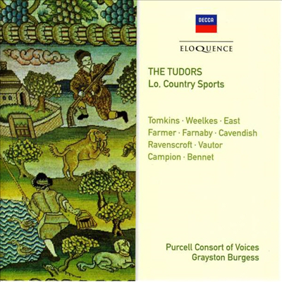  Ʃ  ô  (Tudors: Lo Country Sports - Elizabethan Life in Music, Song and Poetry)(CD) - Purcell Consort Of Voices