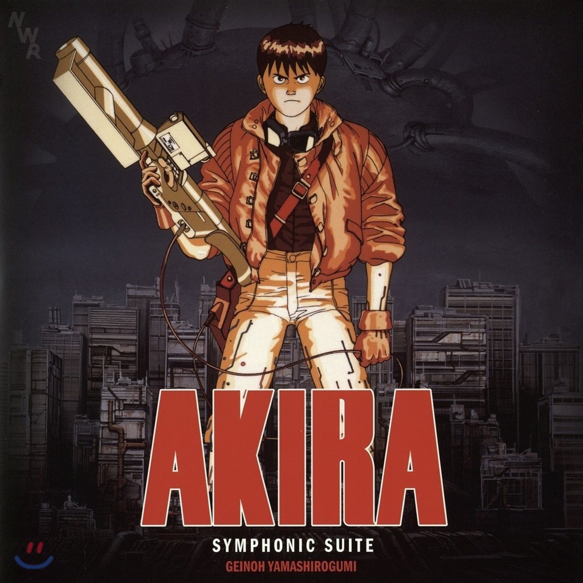 아키라 애니메이션 음악 (Akira OST Symphonic Suite by Geinoh Yamashirogumi) [2LP]