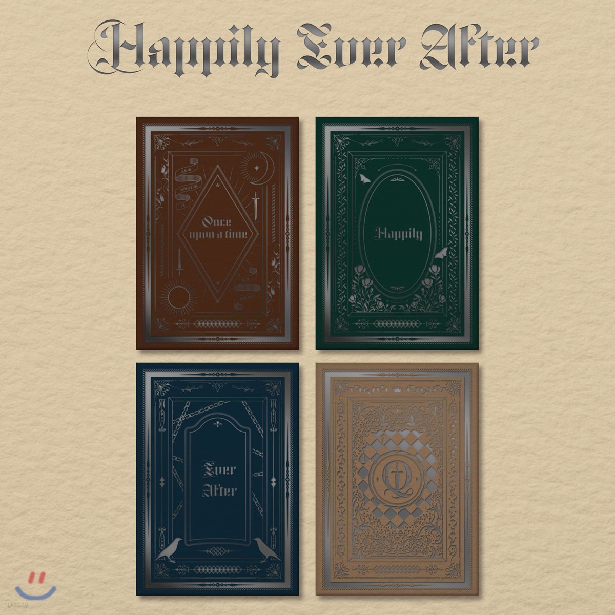 뉴이스트 (NU’EST) - 미니앨범 6집 : Happily Ever After [스마트 뮤직 앨범(키노 앨범)] (ver.1/2/3/4 중 랜덤발송)