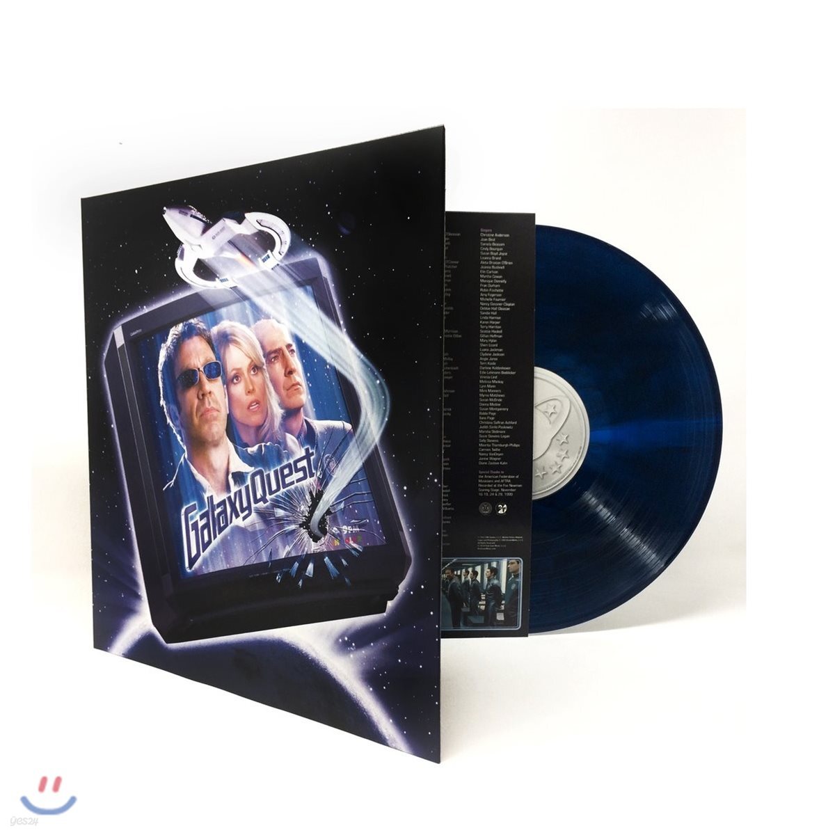 갤럭시 퀘스트 영화음악 (Galaxy Quest OST by David Newman) [블루 갤럭시 컬러 LP]