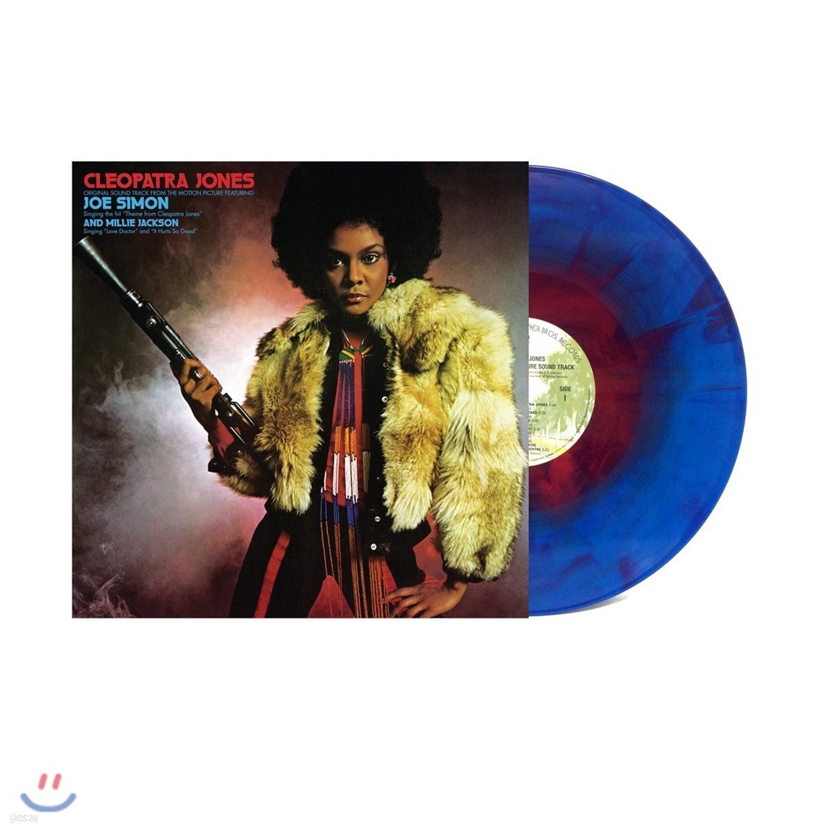 클레오파트라 존스 영화음악 (Cleopatra Jones) [레드 &amp; 블루 스타더스트 컬러 LP]