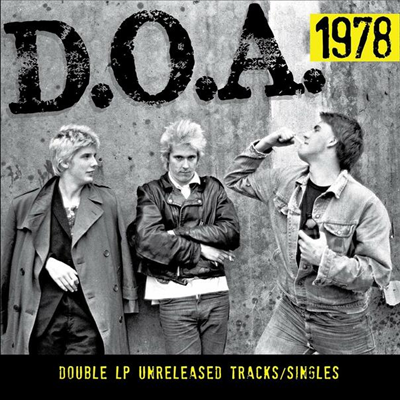 D.O.A. — 1978 앨범 커버