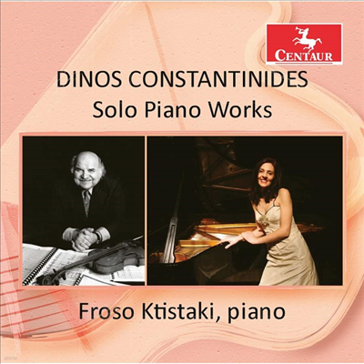 뽺 ܽźƼϵ: ǾƳ ǰ (Dinos Constantinides: Solo Piano Works)(CD) - Froso Ktistaki