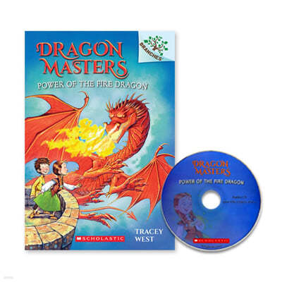 Dragon Masters #4 : Power of the Fire Dragon (Book & CD)
