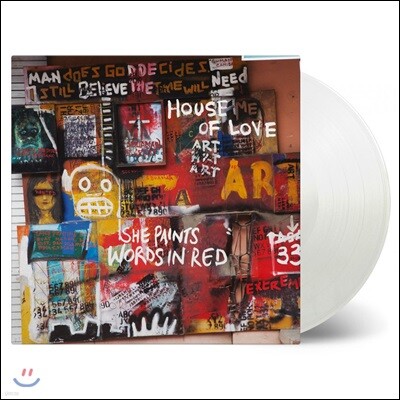 House Of Love — She Paints Words In Red 앨범 커버