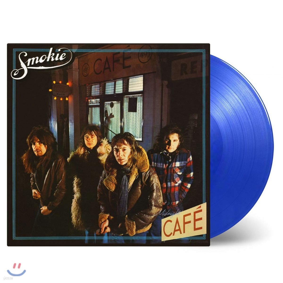 Smokie (스모키) - Midnight Cafe [투명 블루 컬러 LP]