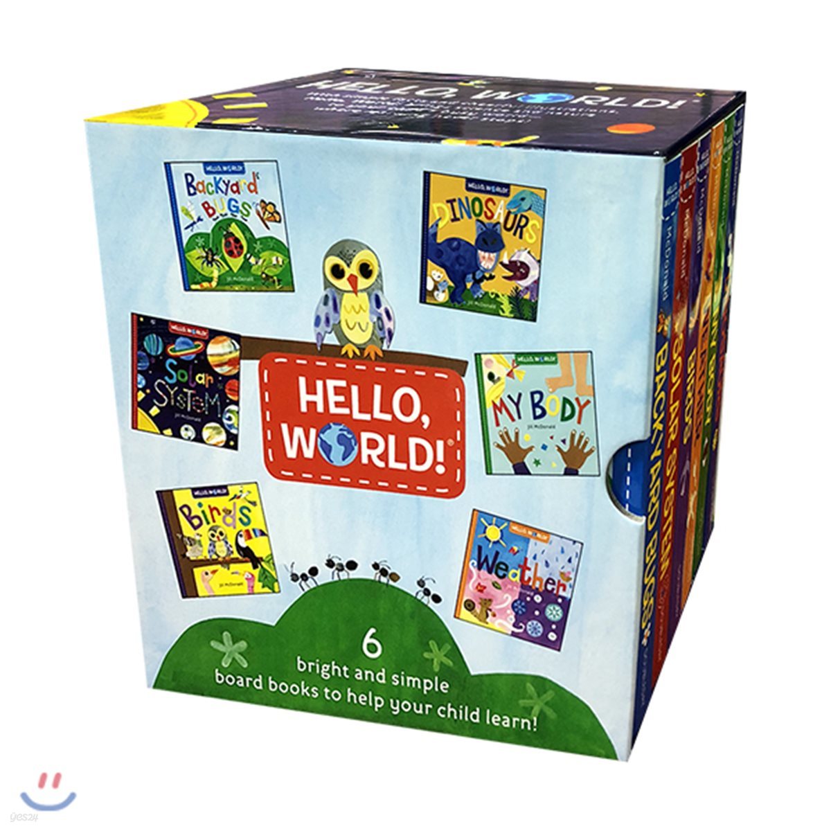 Hello World 6 book Boxed Set 헬로 월드 처음 만나는 세계 보드북 6종 박스 세트