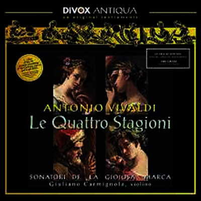 Giuliano Carmignola — 비발디: 사계 (Vivaldi: Four Seasons) - Giuliano Carmignola 앨범 커버