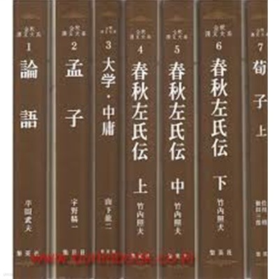 全釋漢文大系 第16,17卷- 莊子 (上下) 전석한문대계 제16,17권- 장자 (상하) (영인본)