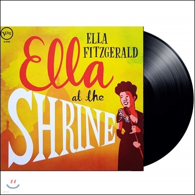 Ella Fitzgerald — Ella At The Shrine 앨범 커버