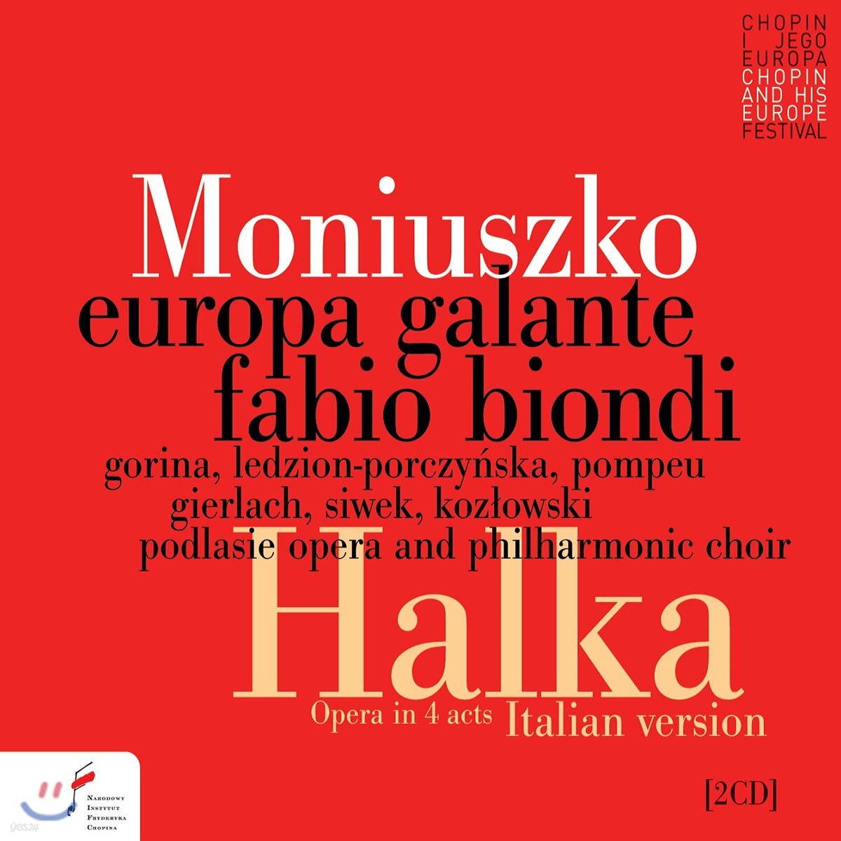 Fabio Biondi 스타니슬라프 모니우슈코: 오페라 '할카' (Stanislaw Moniuszko: Halka)