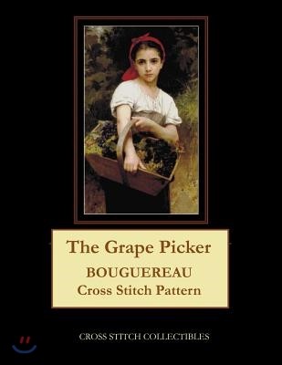 The Grape Picker: Bouguereau Cross Stitch Pattern