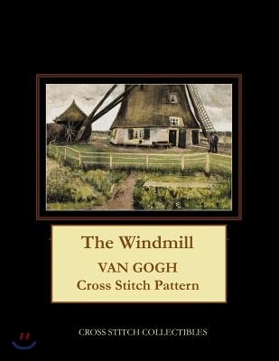 The Windmill: Van Gogh Cross Stitch Pattern