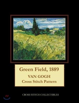 Green Field, 1889: Van Gogh Cross Stitch Pattern